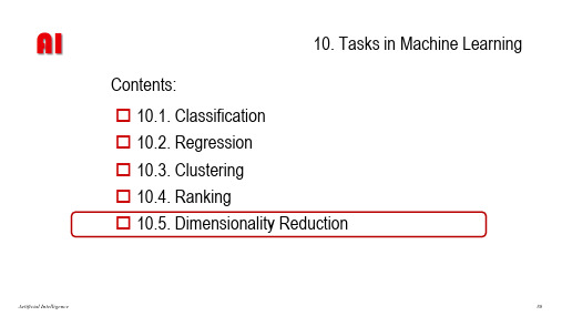 人工智能原理 北京大学 10  PartVLearningChapter10TasksinMac (10.5.