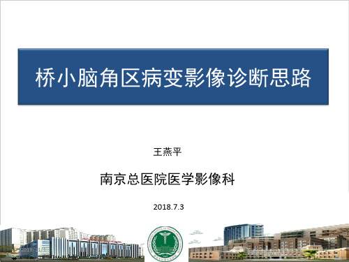 桥小脑角病变的影像诊断思路+PPT课件