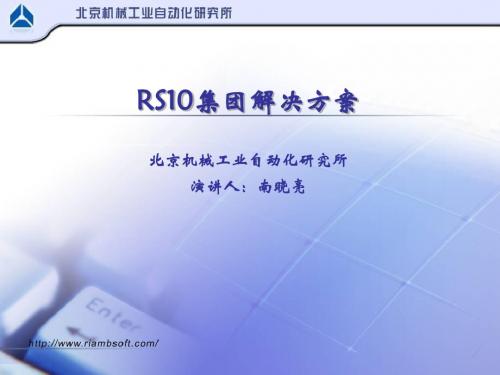 RS10集团解决方案