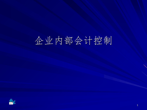 《企业内部会计控制》PPT课件