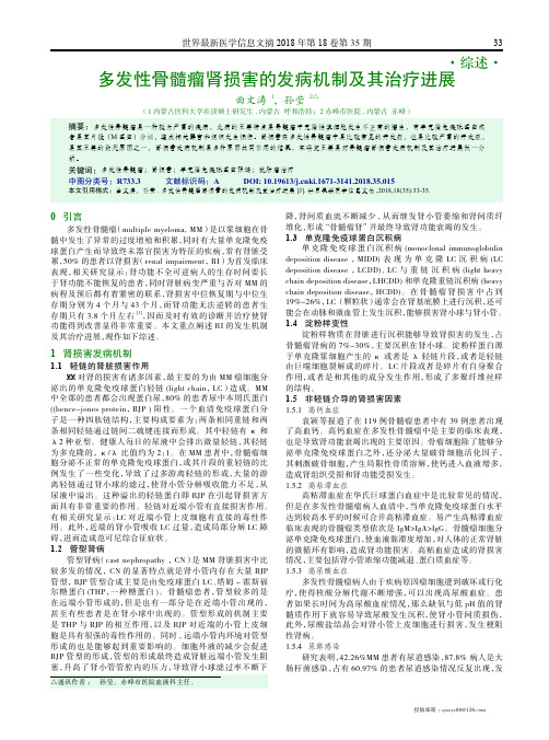 多发性骨髓瘤肾损害的发病机制及其治疗进展