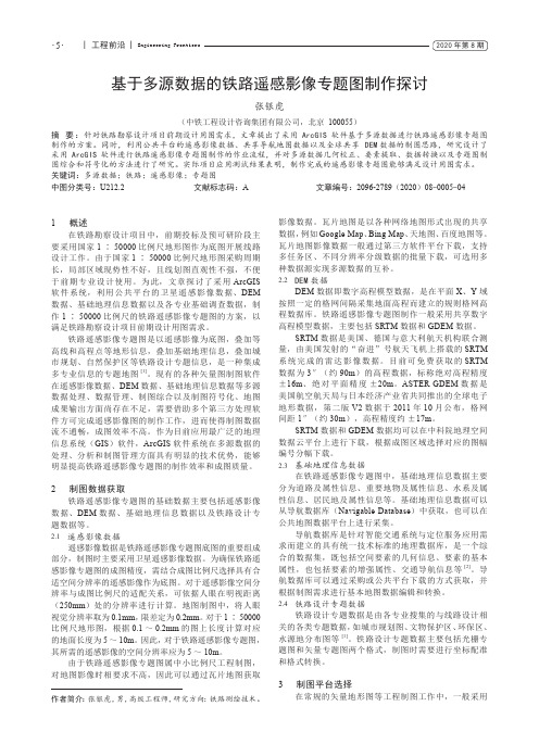 基于多源数据的铁路遥感影像专题图制作探讨