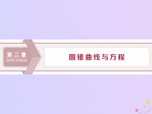 2019_2020学年高中数学第二章圆锥曲线与方程2.1.1曲线与方程2.1.2求曲线的方程课件新人教A版选修2_1