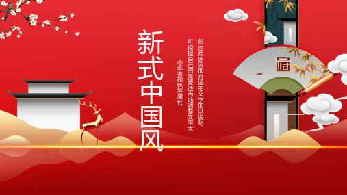 中国风房地产营销策划PPT模板