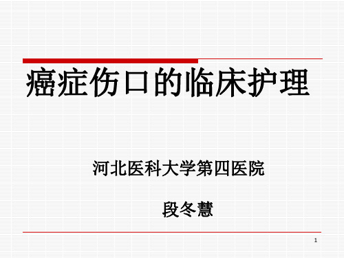 癌症伤口的护理(新)