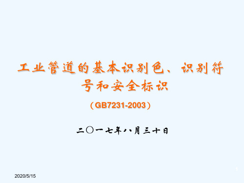 《工业管道的基本识别色、识别符号和安全标识》(GB)
