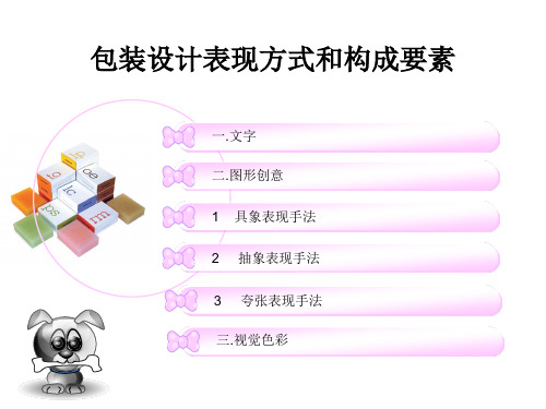 包装中的文字