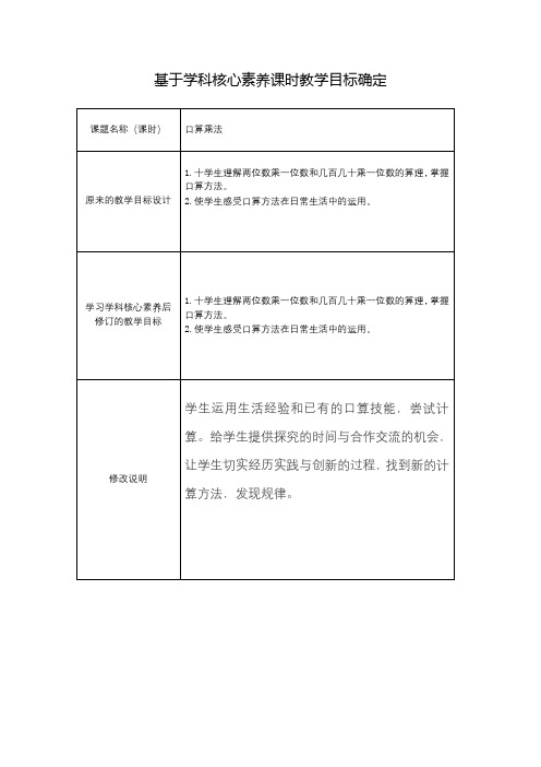 【作业表单】基于学科核心素养的课时教学目标确定 (28)