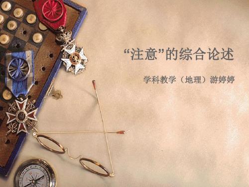 注意的简介ppt