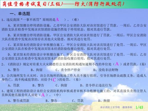 消防行政处罚(ppt43张)