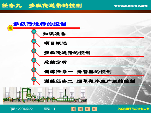 任务九多级传送带的控制ppt课件