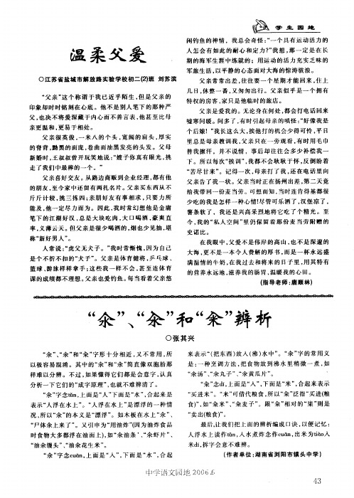 温柔父爱