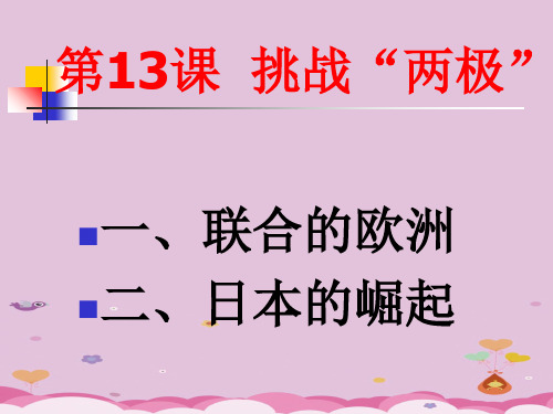 挑战“两极”PPT课件1 北师大版优秀课件