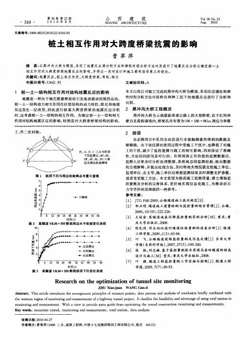 桩土相互作用对大跨度桥梁抗震的影响