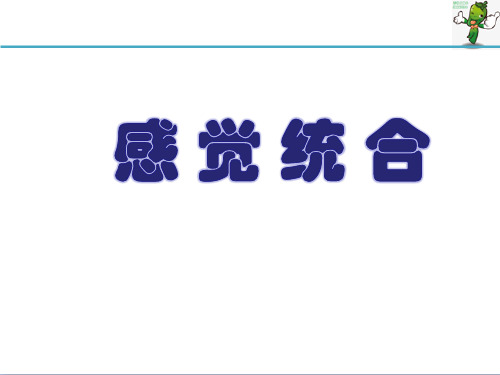 感觉统合简介
