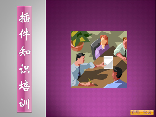 插件知识培训教材