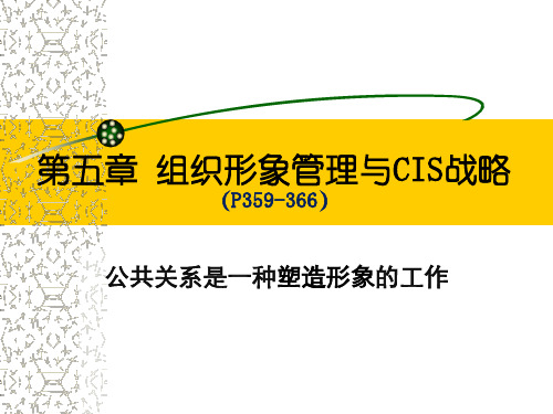 组织形象管理与CIS战略