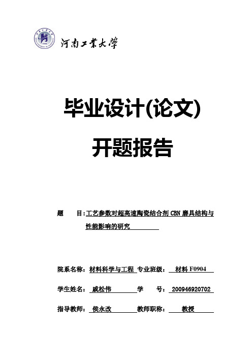 开题报告(戚松伟)