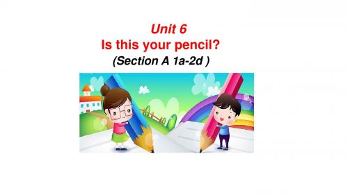 鲁教五四学制英语六年级上册Unit6Section A 1a-2d(共31张PPT)