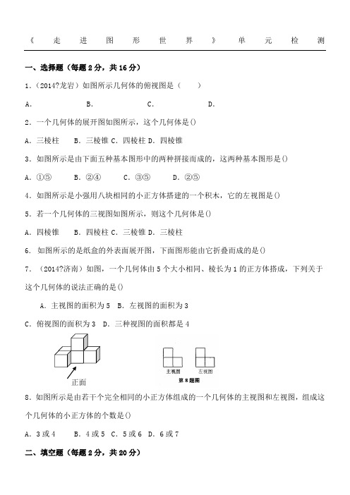 《走进图形世界》单元检测含答案