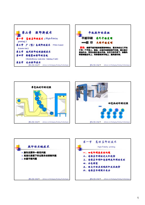 第二章 胶印新技术