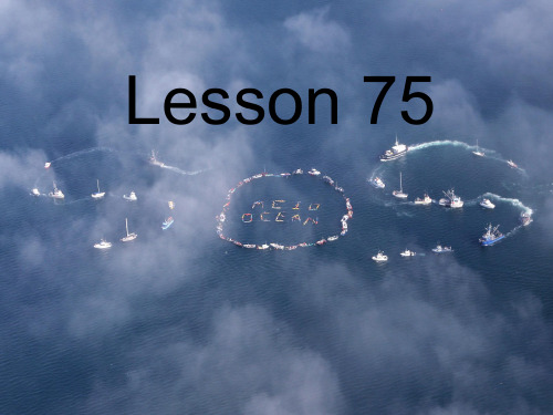 新概念2 Lesson 75