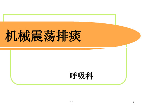 概述机械震荡排痰.ppt