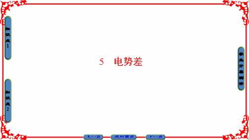 高中物理人教版选修3-1(课件)第一章 静电场 1-5 