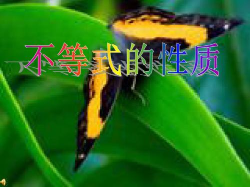 新湘教版数学八年级上册《4-2不等式的基本性质》公开课课件