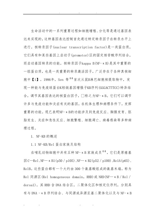 NF_KB的激活与检测方法