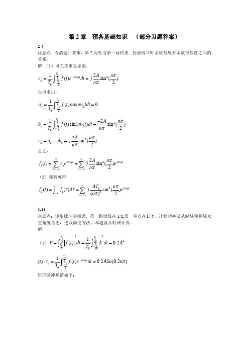 上海大学--通信原理题库2