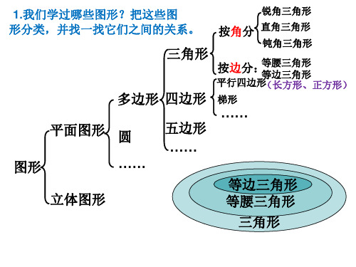 平面图形的认识整理与复习ppt课件