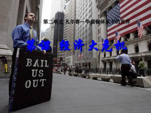 《经济大危机》凡尔赛-华盛顿体系下的世界PPT课件(上课用)