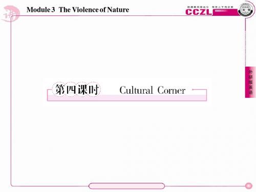 高一英语必修3(外研版)课件3-4Cultural Corner