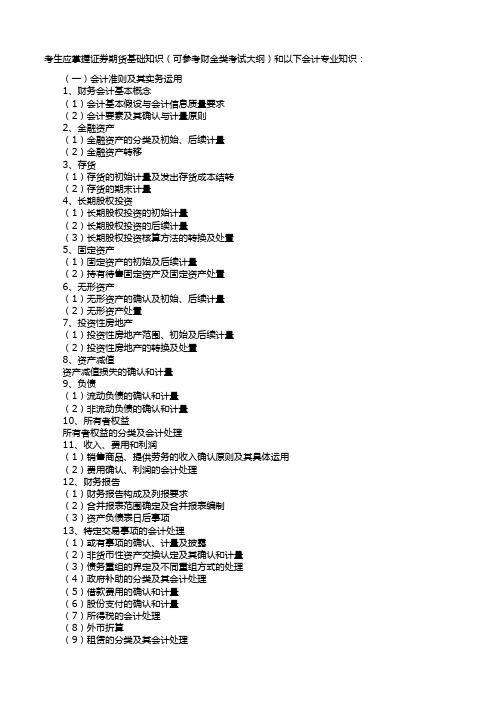 四大金融资产对比表
