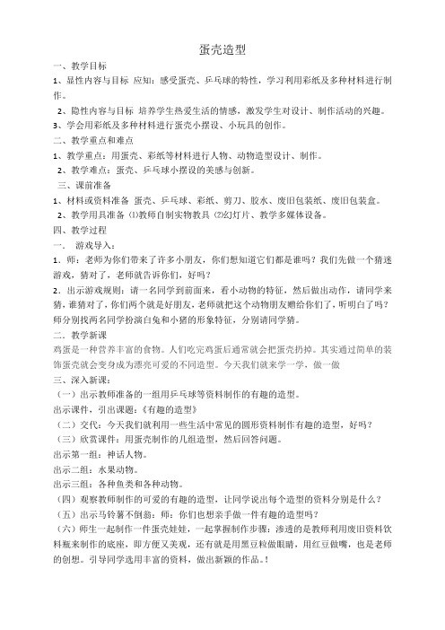 蛋壳造型.ppt