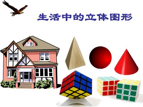 幼儿园大班《立体图形》PPT课件