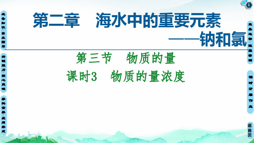 新教材高中化学《物质的量》PPT课件1