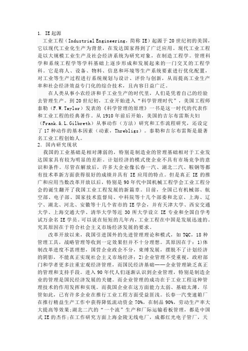 IE概述