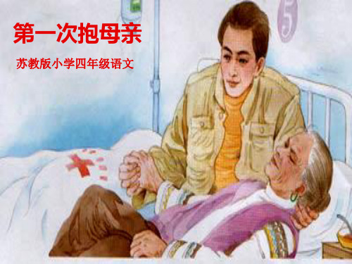 第一次抱母亲PPT课件