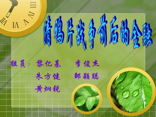 清鸦片战争前后的金融
