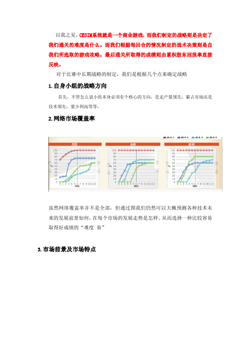 (完整版)cesim总结报告