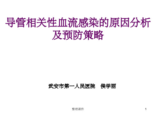 导管相关性血流感染