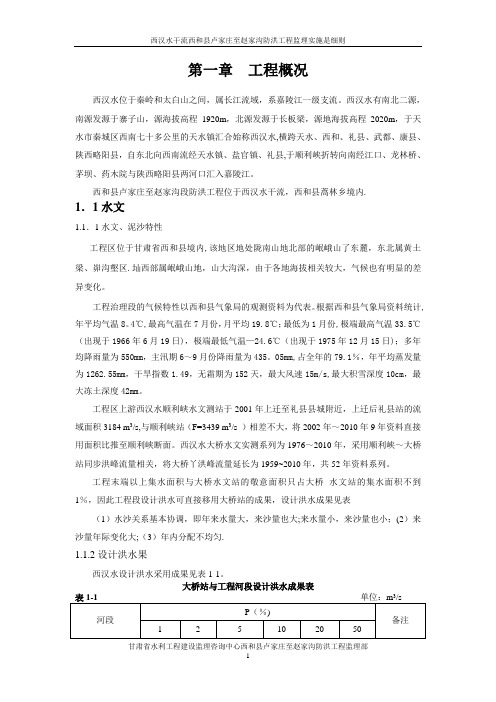 堤防工程 监理细则【范本模板】