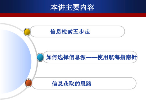 第三章_信息检索步骤