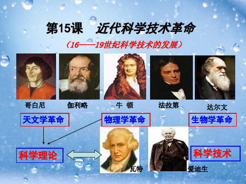 近代科学技术革命PPT精品课件