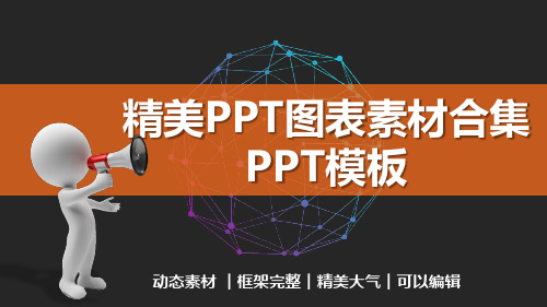 彩色数据图表信息图表PPT制作素材通用模板
