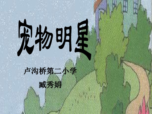 宠物明星-()(教学课件201911)