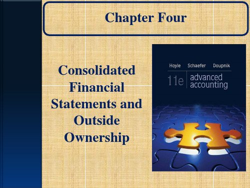 Consolidated Financial Statements and Outside Ownership