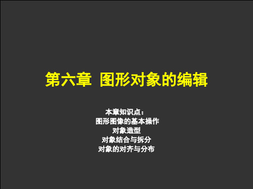 图形对象的编辑1(CorelDraw课程教案)